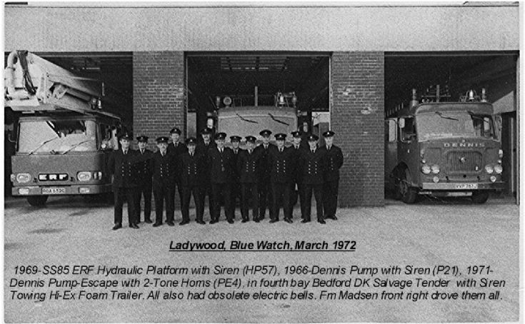 Ladywood Fire Station, Birmingham 1972