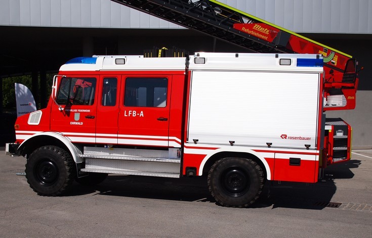 FF Ehrwald (Austria) Mercedes Rosenbauer