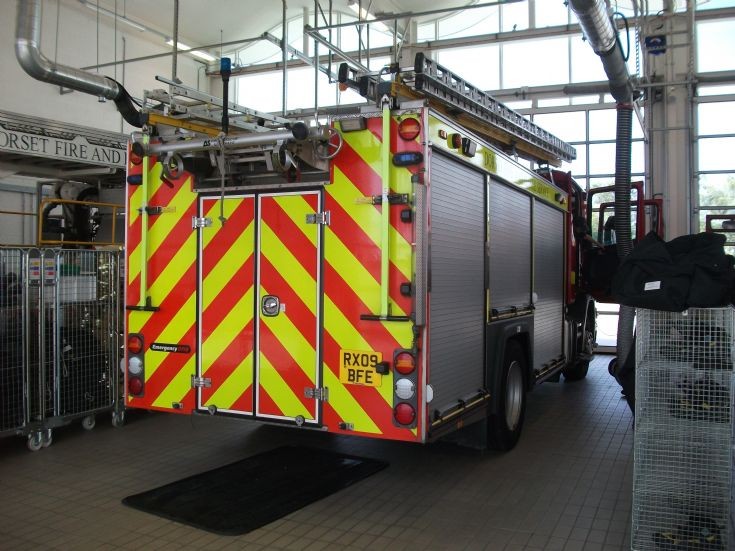 DF&RS Weymouth Scania rear