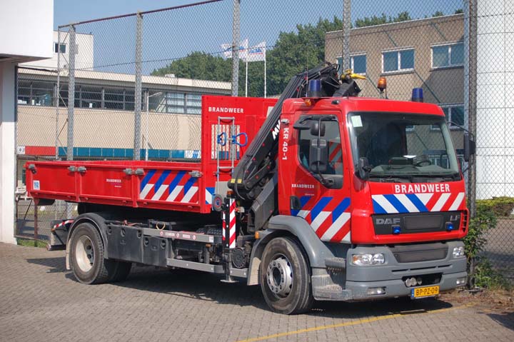 Brandweer Rotterdam Prime mover DAF LF