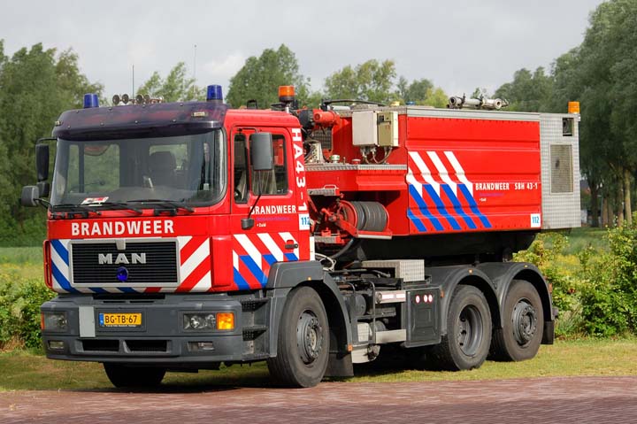 Brandweer Rotterdam Prime mover MAN