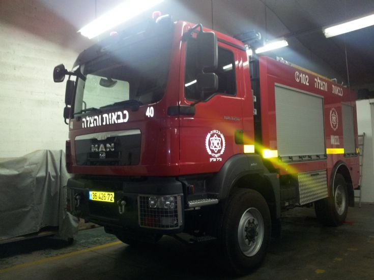 fire truck from israel
