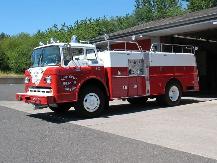 1964 Ford C-1000 Wesco pumper
