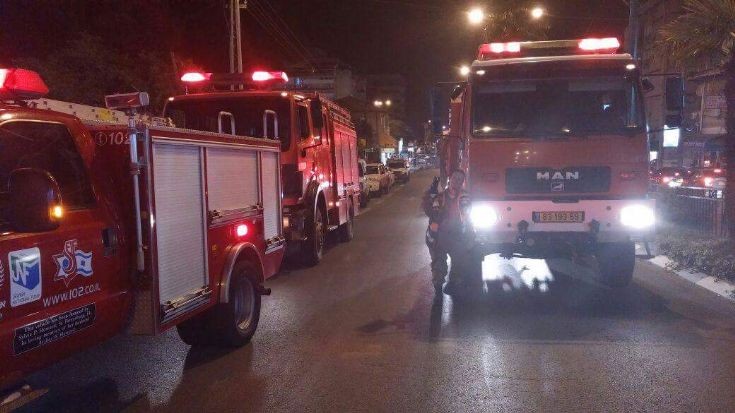 israeli fire truck 