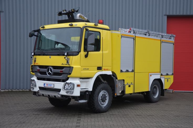 Crashtruck Mercedes Actros