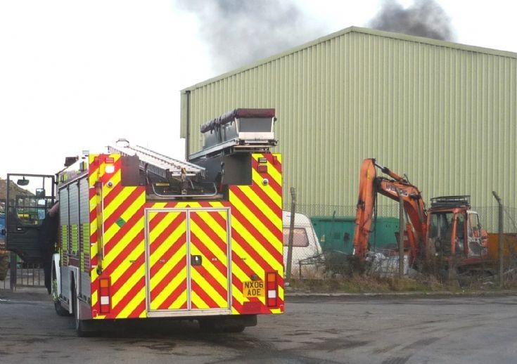 Dennis Sabre NX06AOE Cleveland Fire Brigade 