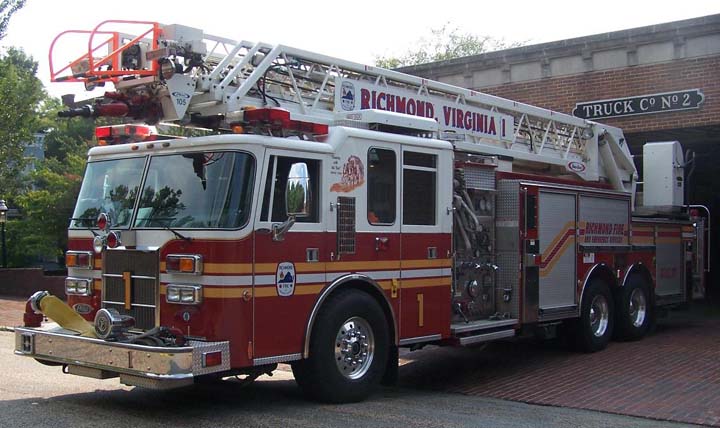 Richmond Virginia Fire Department Quint 1