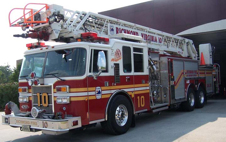 Richmond Virginia Fire Department Quint 10