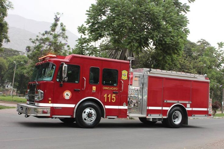 Engine 115 Co. Cachacayo - City Lima - Peruvian