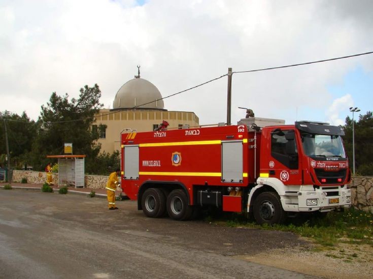 israeli fire truck
