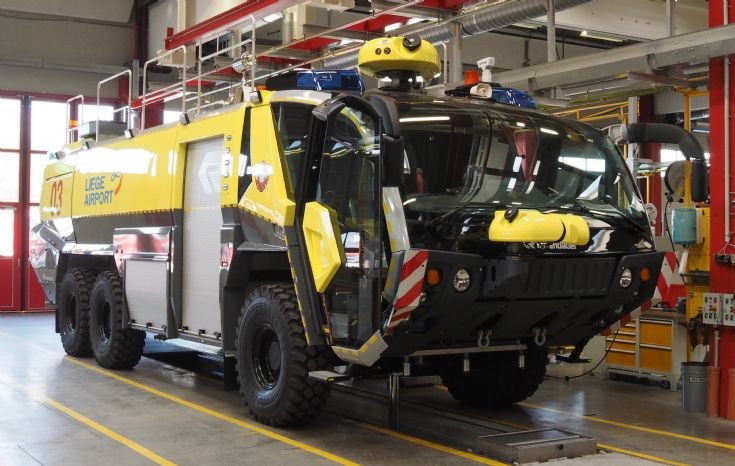 Liege Airport Rosenbauer Panther 6x6