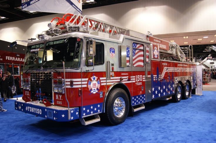 FDNY 150th anniversary Ladder