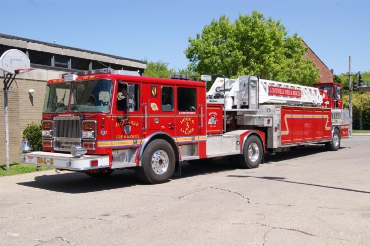 Louisville KY Hook and Ladder 3