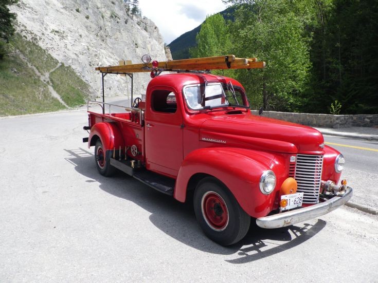 1942 k3 international fire truck
