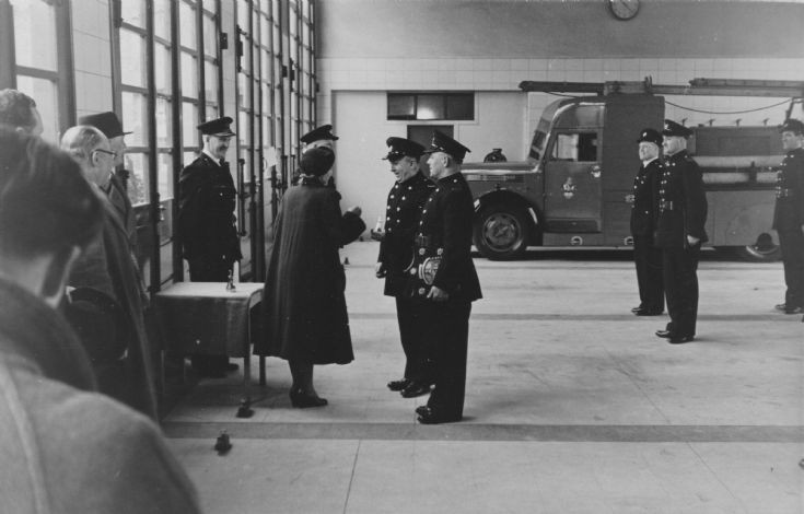 Dudley Fire Station and Austin K4 Major Pump