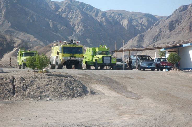 E-One crash tender Nazca Airport Peru