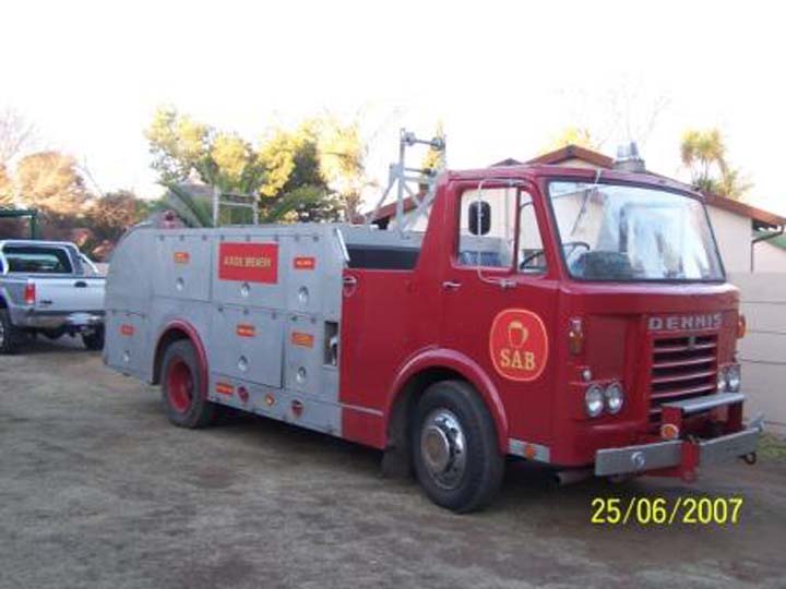 Fire Engines Photos - Dennis F49