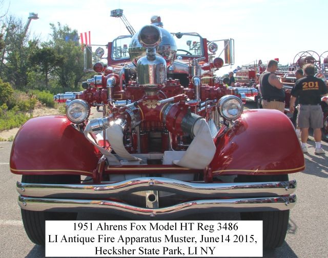 1951 Ahrens Fox HT sn 3486