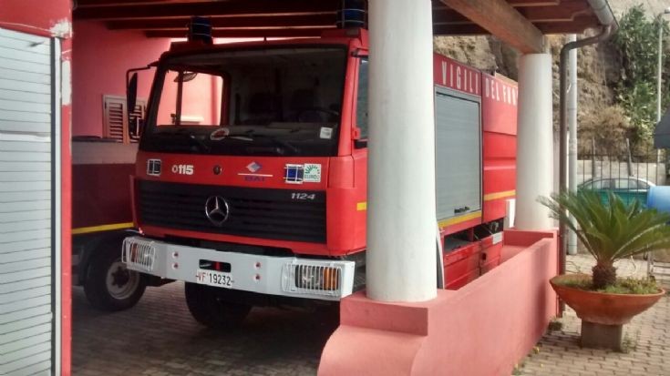 Merdedes Fire truck