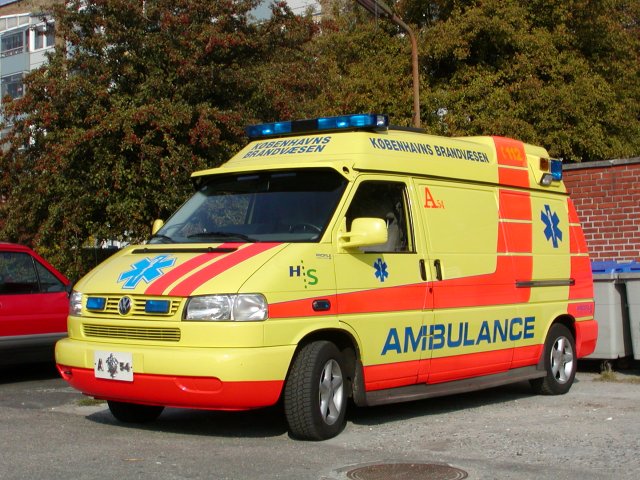 Kopenhagen ambulance 