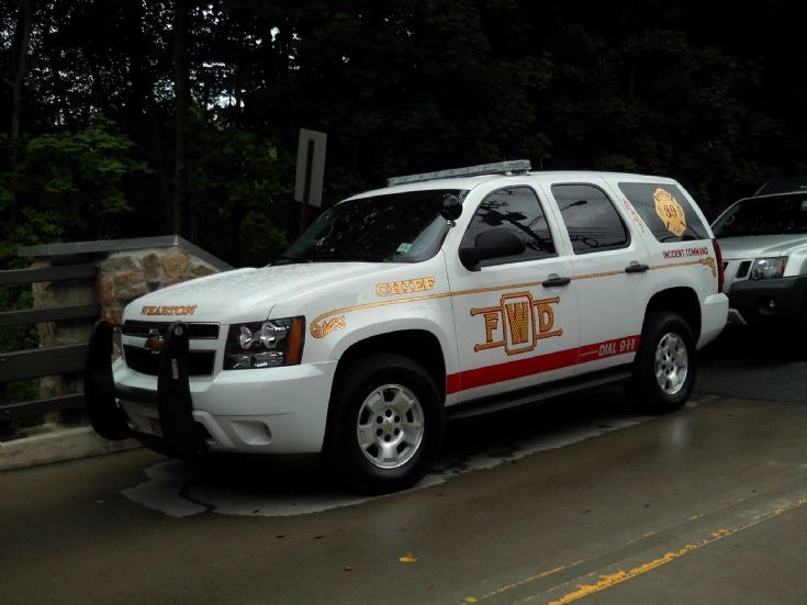Wharton NJ Fire Dept command car