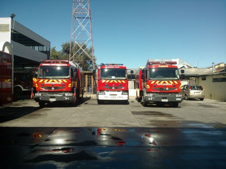 Renault Camiva, Fire Station Curico, Chile