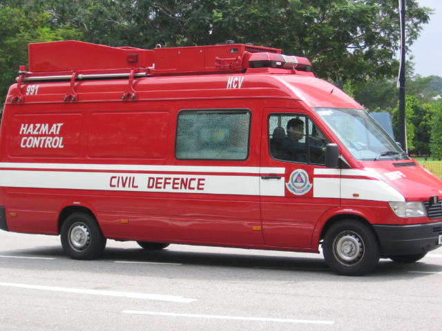  SCDF Hazmat Control Vehicle  HCV991