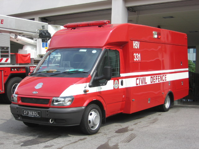  SCDF Hazmat Support Vehicle HSV331