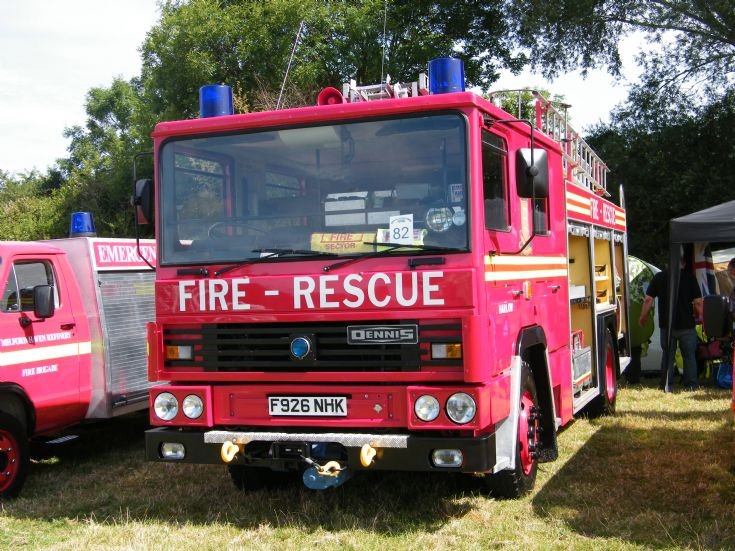 Dennis Odiham Fire Show 2015 Hampshire