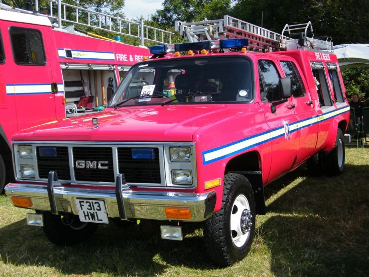 GMC Odiham Fire Show 2015 Hampshire