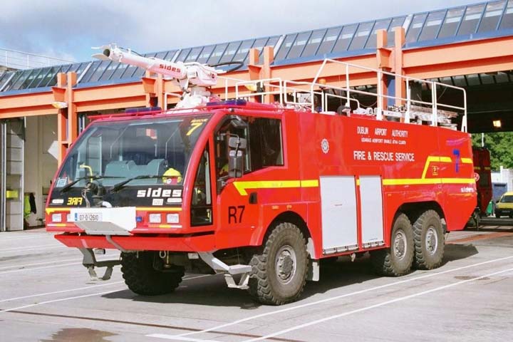 Dublin Airport Fire Service Sides Crashtender