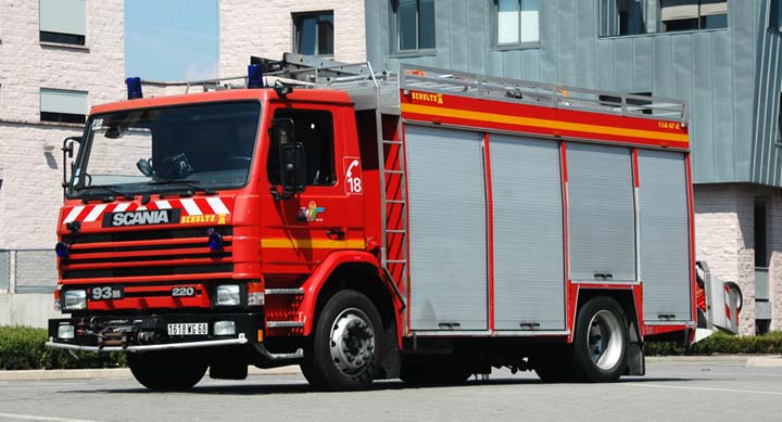 Sapeurs Pompiers Colmar Rescue truck