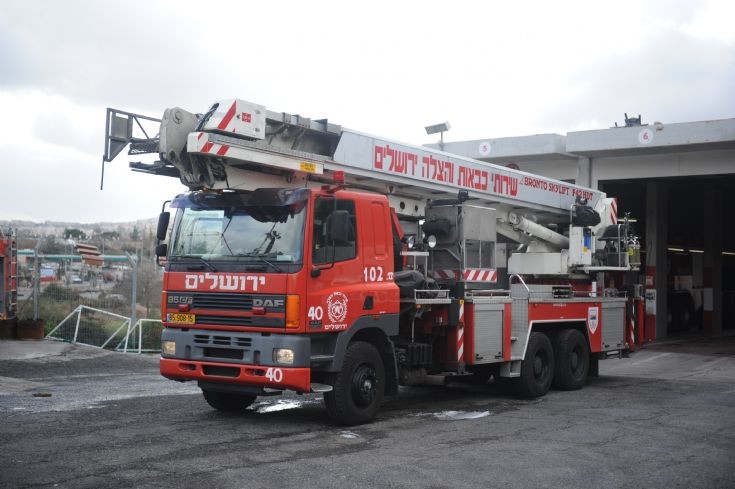 Fire Department Jerusalem - Bronto Skylift