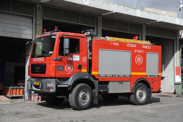 FD Jerusalem / Israel - forest fire unit
