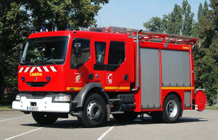 Sapeurs Pompiers Strasbourg Renault Camiva