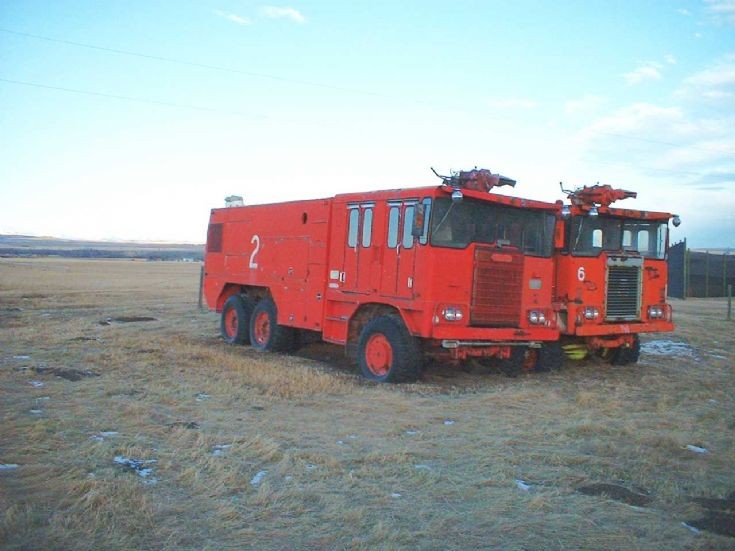 Pyrene apparatus mounted on a Sicard chassis