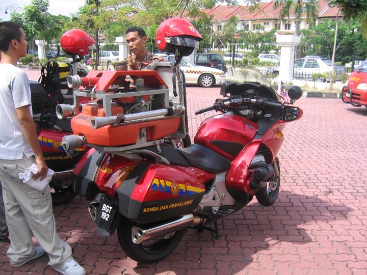 Malaysian Rapid Response Fire Bike