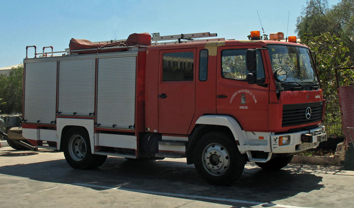 Bomberos Maspalomas Spain Mercedes