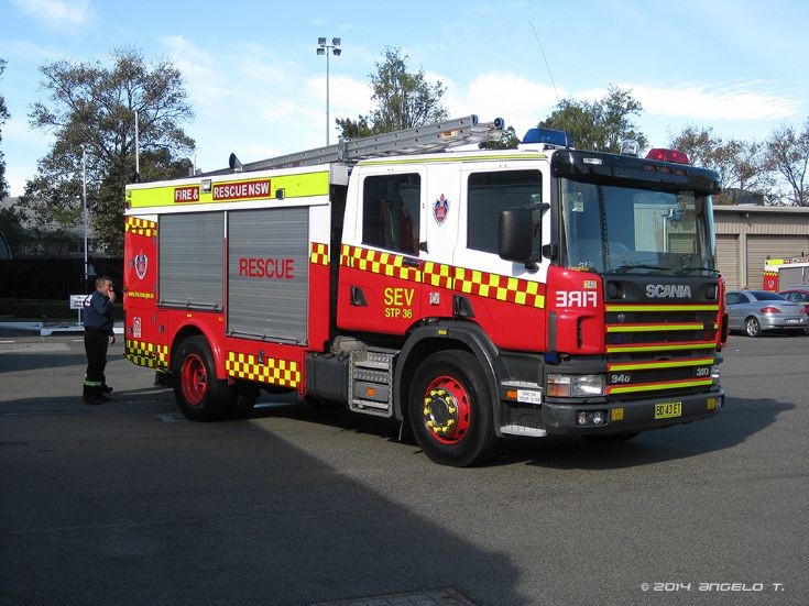FRNSW Scania SEV, Sydney Australia