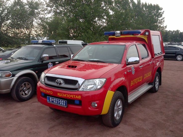 Toyota fire engine