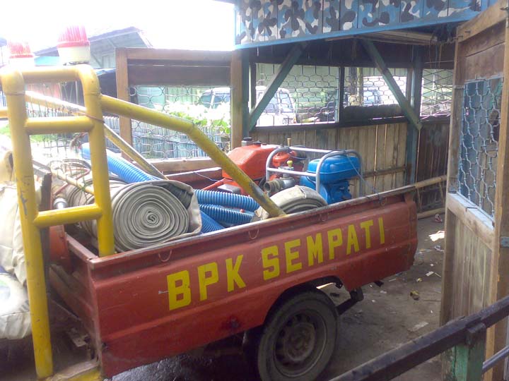 Rebuilt Toyota Fire appliance in Banjarmasin
