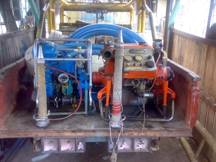 South Borneo Toyota Fire appliance pumps