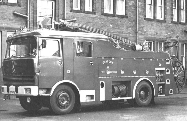 1968 Deutz/SMT WrE, Glasgow Fire Service