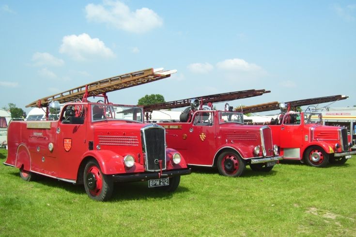 East Sussex Preserved Dennis New World Pumps.