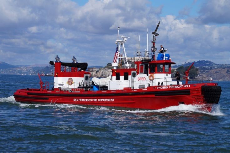 San Francisco Phoenix Fireboat No 1 