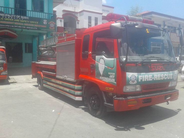 Subic Fire Engine/Tanker 1 - Isuzu NHR Elf