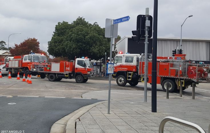 NSWRFS Isuzu & Mitsubishi, Queanbeyan Australia