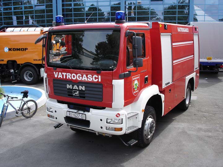 Vatrogasci Jelenje Croatia 2007 built fire engine