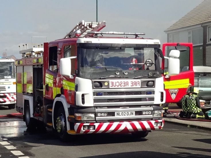 Scania P94 NL02OJN  Cleveland Fire Brigade