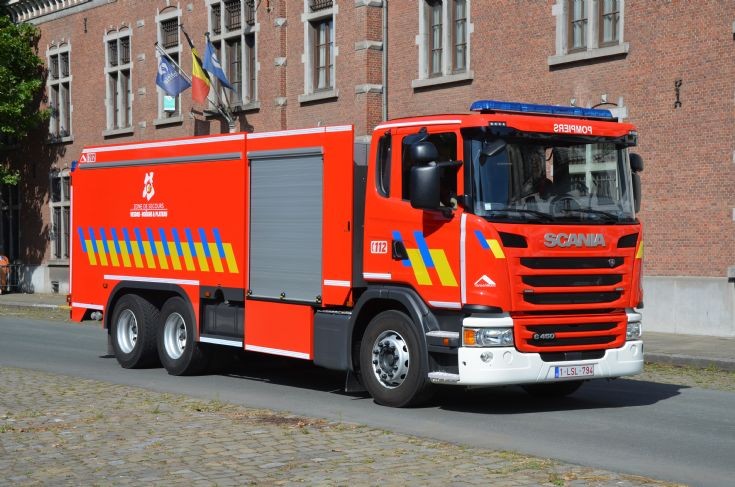 Water tanker Fire station Limbourg